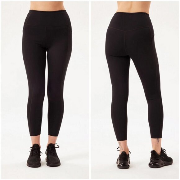 💕GIRLFRIEND COLLECTIVE💕 Compressive Pocket Leggings ~ Black Small S NWT - Picture 2 of 16